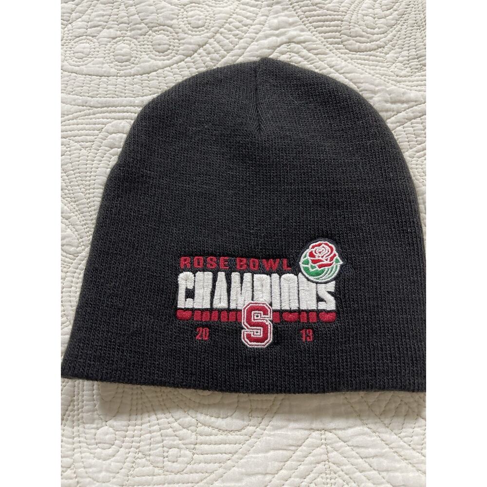 2013 Rose Bowl Champions Stanford Cardinal Beanie Hat ’47 Brand One Size